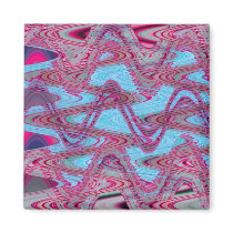blue red waves magnets