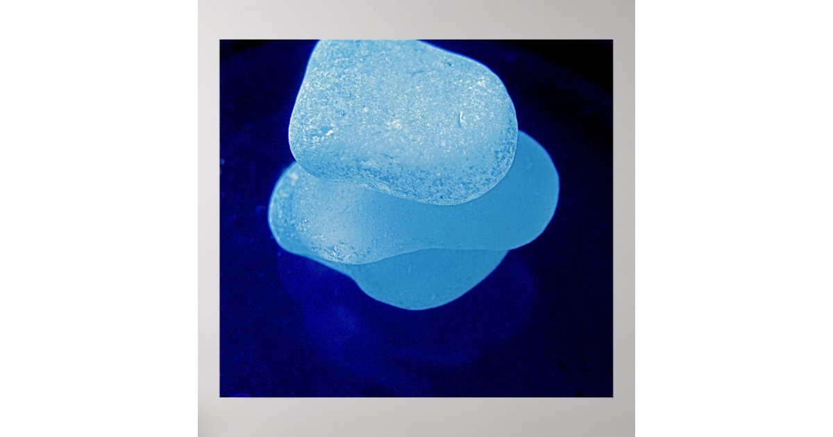 Blue Reflections Print Zazzle