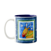 BLUE REINDEER mugs