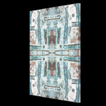 Blue Relief II Abstract Fine Art Print on Canvas canvas prints