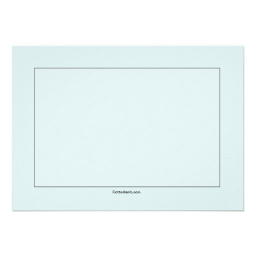 Blue Religious Invitation