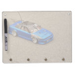 Blue remote toy car Dry-Erase whiteboards