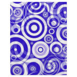 blue_retro_circles flyer design