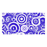 blue_retro_circles picture card