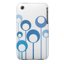 blue retro dandelion Case-Mate Case casemate cases