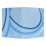 Blue Retro Rings Avery Binder binders