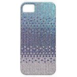 Blue Rhinestone Glitter Bling  iPhone 5 Case