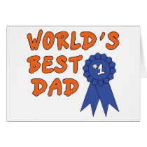 Blue Ribbon Dad cards