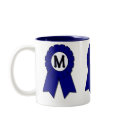 Blue Ribbon Mom Mug by mrssocolov Blue Ribbon Mom Mug