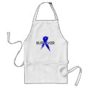 Blue Ribbon -Survivor aprons by HarvickDesigns Blue Ribbon -Survivor aprons