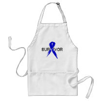 Blue Ribbon -Survivor aprons by HarvickDesigns Blue Ribbon -Survivor aprons