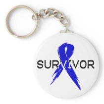 Blue Ribbon -Survivor Keychains