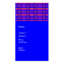 blue ribbons business card templates
