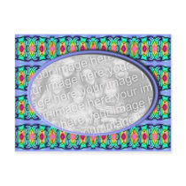 blue ribbons frame postcards by DonnasPhotoFrames blue ribbons frame postcards
