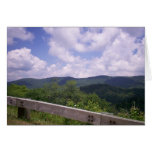 Blue Ridge Motorcycle 15 Greeting Card