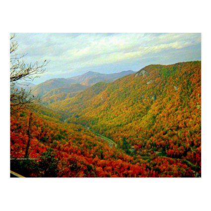 Blue Ridge Mountain Range of North Carolina Postcards