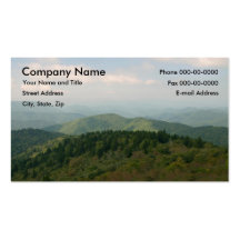 Blue Ridge Mountains Business Card