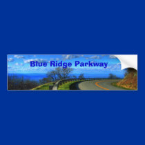 Blue Ridge Parkway bumper stickers by zack12349 Blue Ridge Parkway bumper stickers