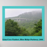 Blue Ridge Parkway Linn Cove Viaduct posters