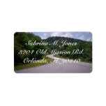 Blue Ridge Parkway Turns Address Label