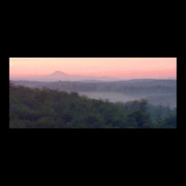 Blue Ridge Sunrise - Painting posters