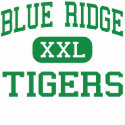 Blue Ridge - Tigers - High - Blue Ridge Texas t-shirts