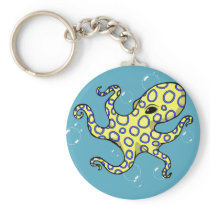 Blue Ringed Octopus keychains