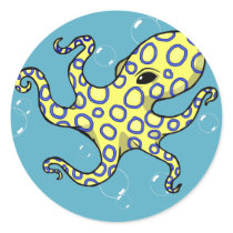 Blue Ringed Octopus stickers