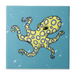 Blue Ringed Octopus Ceramic Tiles