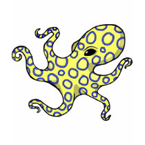Blue Ringed Octopus t-shirts