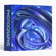 Blue Ringers Vinyl Binder