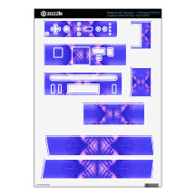 blue ripple skins for nintendo wii 