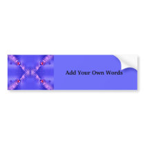 Blue Ripples bumper stickers