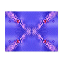 blue ripples postcards by DonnaGraysonAbstract blue ripples postcards