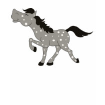 BLUE ROAN APPALOOSA (ANY TEXT) t-shirts by wackyartchick BLUE ROAN APPALOOSA (ANY TEXT) t-shirts