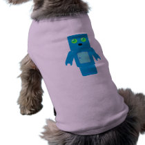 Blue Robot Dog Clothing