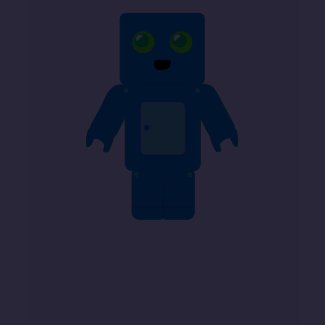 Blue Robot shirt