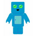 Blue Robot t-shirts by toxiferous Blue Robot t-shirts