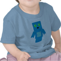 Blue Robot t-shirts