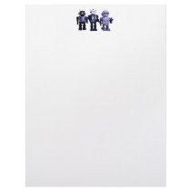 blue robots letterhead