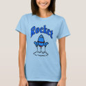 Blue Rocket logo Shirt
