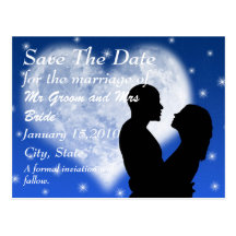 Blue Romance Save the Day PostCard