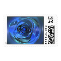 Blue Rondo postage