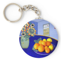 Blue Room # 1 key Chain