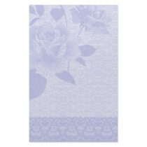 Blue Rose and Lace Paper Stationery by mariannegilliand Blue Rose and Lace Paper Stationery