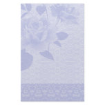 Blue Rose and Lace Paper Stationery