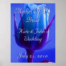 Blue Rose Delight Posters