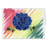 Blue Rose Greeting Card cards