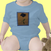Blue Rose Infant Creeper t-shirts