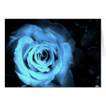 Blue Rose Items Greeting Cards